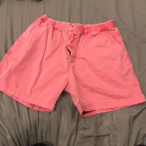Chubbies Pink/Salmon Shorts 6” inseam